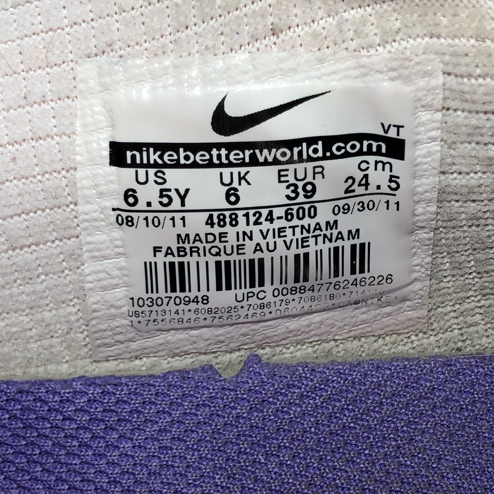 Nike Air Max Pink 2011 Running Shoes Sneakers - Picture 8 of 8